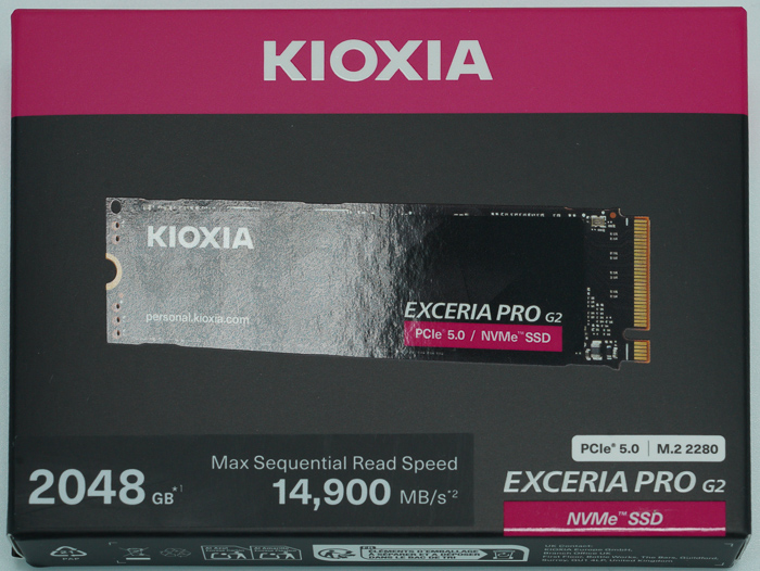 KIOXIA Exceria Pro G2 NVME 2TB | CdrInfo.com